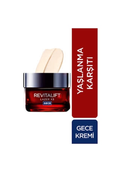 L'Oreal Paris Revitalift Lazer X3 Yoğun  Gündüz Bakım Kremi 50 ML + Gece Bakım Kremi 50 ML
