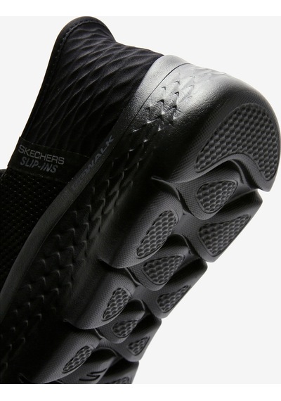 Skechers Slip-ins: Go Walk Flex - Grand Entrance Kadın Siyah Yürüyüş Ayakkabısı 124975tk Bbk Siyah