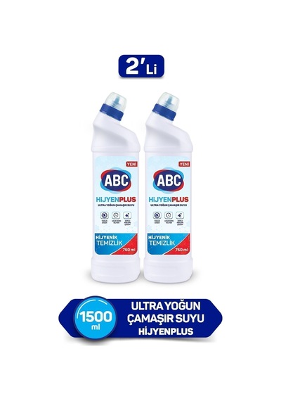 Ultra Çamaşır Suyu Hijyen Plus 750 Ml 2'li Diğer