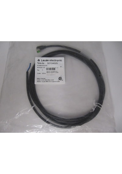 Leuze 50104525 K-d M8w-4p-2m-pvc Connection Cable