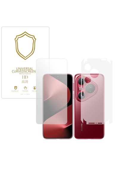 Huawei Pura 80 Pro Plus İle Uyumlu Full Tpu Ön Arka Ve Yan 360 Nano Koruma- Ekm116
