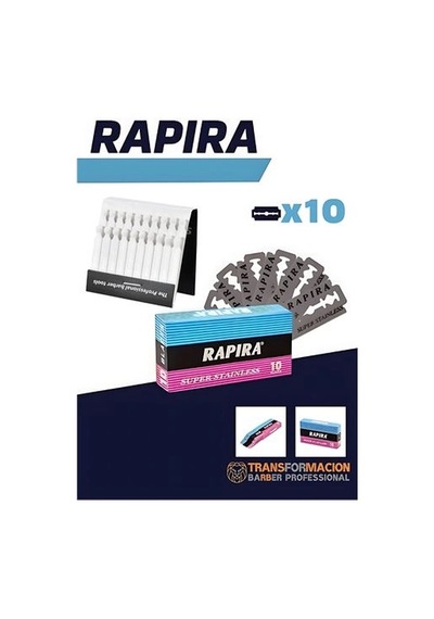 Mey İthalat Rapira Platinum 10 Adet Tıraş Jileti Kantaşı Seti 715919
