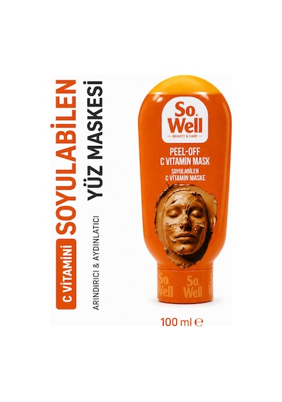 So Well C Vitamin Mask Soyulabilen Maske 100 Ml 2 Adet