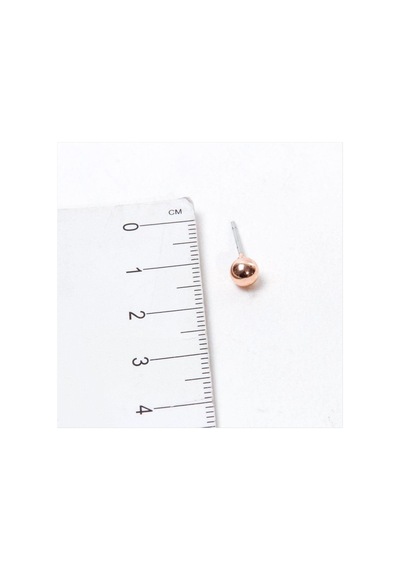 Roz Renk Metal Top Küpe 50 Gram Çok renkli