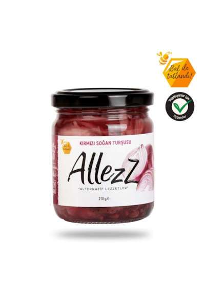 Allezz Kırmızı Soğan Turşusu 210 G
