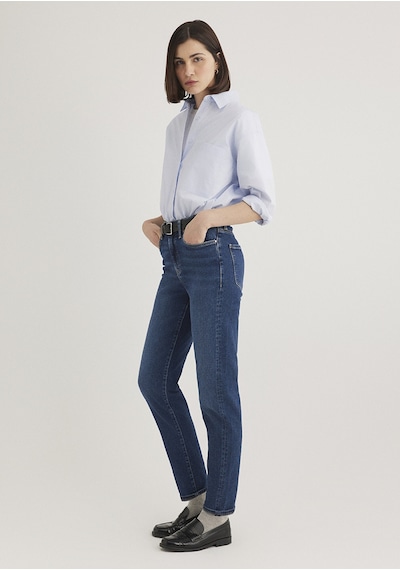 Mavi - Cindy Gold Shape Koyu Mavi Jean Pantolon 100277-33687 Koyu Mavi
