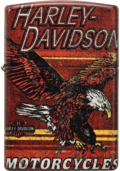 Zippo Harley Davidson Bald Eagle Dizayn Çakmak