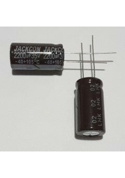 Jackcon 2200 Mf 35 V Elektrolit Kondansatör