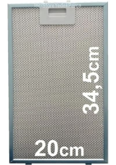 Lc65ka670/02 Siemens Uyumlu Ankastre Davlumbaz Aspiratör Alüminyum Yağ Süzgeç Tel Kaset Filtre
