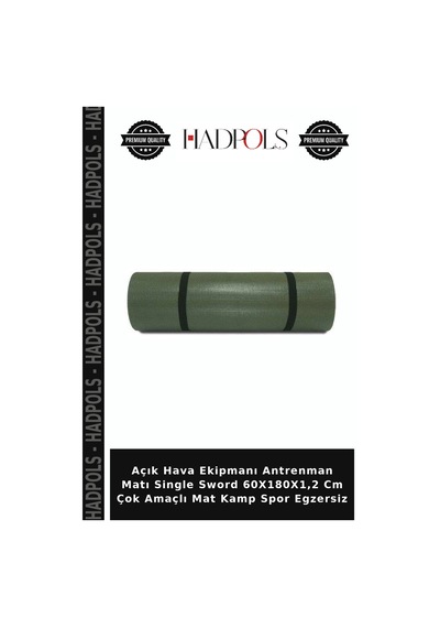 Açık Hava Ekipmanı Antrenman Matı Single Sword 60x180x1,2 Cm Çok Amaçlı Mat Kamp Spor Egzersiz Çok Renkli