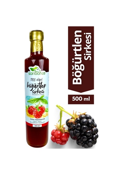 Böğürtlen Sirkesi 500 Ml - Organik Doğal Fermantasyon