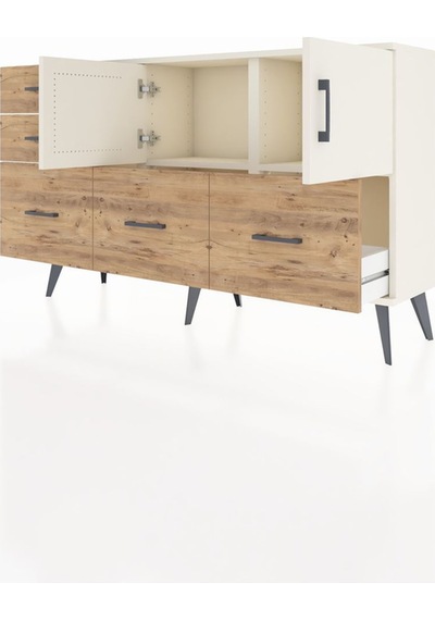 Arges Konsol 2 Raflı 5 Çekmeceli 2 Kapaklı 132x30x83 Aytaşı-aytaşı/çam Aytaşı/çam Arges Konsol 2 Raflı 5 Çekmeceli 2 Kapaklı 132x30x83 Aytaşı-aytaşı/çam Aytaşı/çam