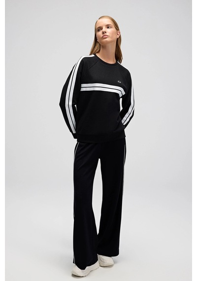 Ellesse Bayan Sweat Ef536-bk Siyah Siyah