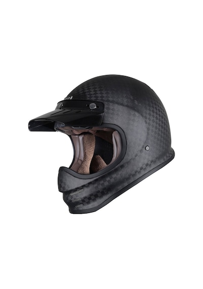 Just1 J-storm Solid Carbon Kapalı Kask Siyah