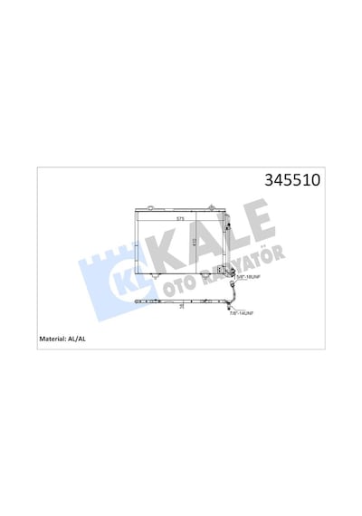 Kale 345510 Klima Radyatörü Kondanser - Chrysler Crossfire 2004-2008 3.2 Klimalı Modeller 2028300970 - 2028301370 - 5096844aa - 5096844ab - A2028300970 - A2028301370 - K5096844aa - K5096844ab Kale 345510 Klima Radyatörü Kondanser - Chrysler Crossfire 2004-2008 3.2 Klimalı Modeller 2028300970 - 2028301370 - 5096844aa - 5096844ab - A2028300970 - A2028301370 - K5096844aa - K5096844ab
