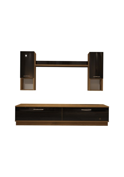 Decoraktiv Eko 5dab Mdf Std Tv Ünitesi Tv Sehpası Pera - Siyah