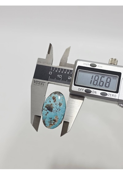 Doğal İran Nişabur Firuze Turkuaz Taşı 33,6 Karat - 6,70 Gram