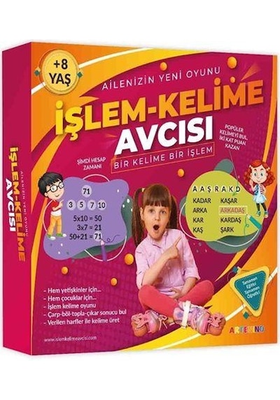 İşlem Kelime Avcısı Oyunu