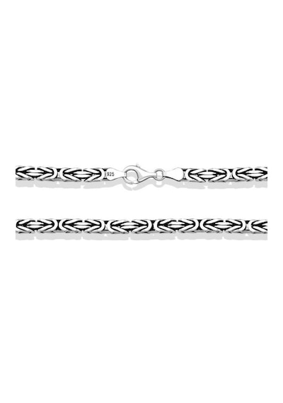 Gümüş Kral Zincir - 3 Mm Köşeli (528843590)