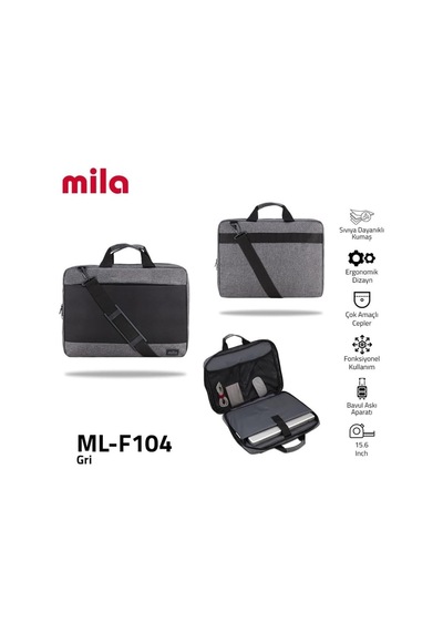 Classone Ml-f100 13,14,15.6 Laptop Çantası,macbook,mac Air Uyumlu