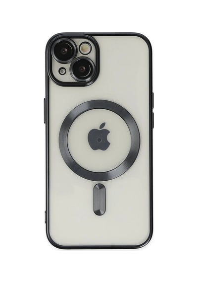 Apple iPhone Uyumlu  14 Kılıf Kross Magneticsafe Kapak -  Siyah