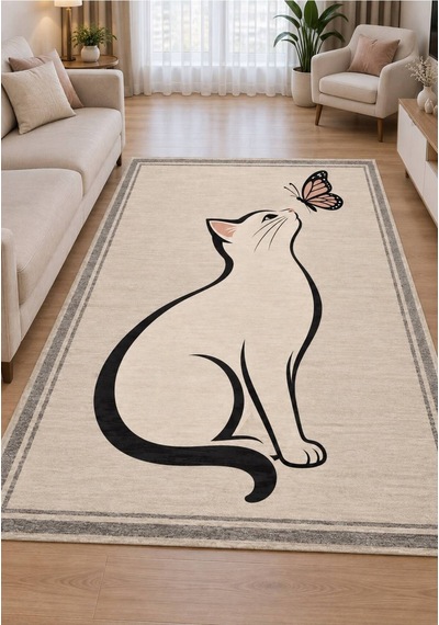 Pati Dostu Kedi Desenli Dijital Baskı Pamuk Dokuma Kaymaz Taban Salon Halısı Ve Çocuk-genç Odası Kare Krem 923552561 Kare Krem Pati Dostu Kedi Desenli Dijital Baskı Pamuk Dokuma Kaymaz Taban Salon Halısı Ve Çocuk-genç Odası Kare Krem 923552561 Kare Krem