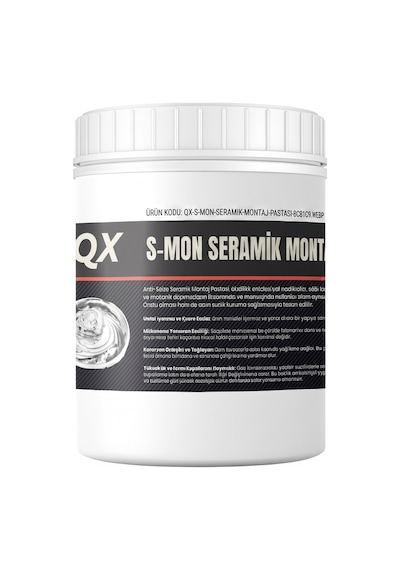 Qx S-mon Seramik Montaj Pastası - 1 Kg