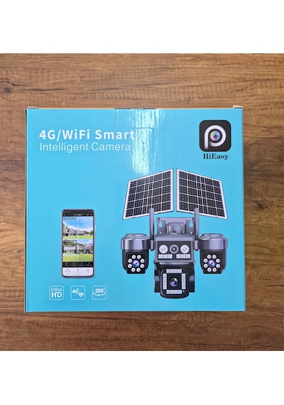 Icampro Icp-204gs 4kameralı Çakarlı Solar 4g Lte Kamera
