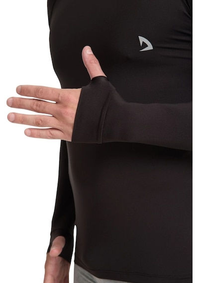 Hnc Sport Erkek Siyah Parmak Detaylı Compression Spor Body T-shirt: Hareket Özgürlüğü Ve Şıklık Bir Arada