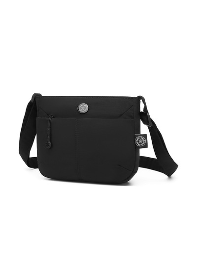 Smart Bags Siyah Ultra Hafif Kumaş Günlük Küçük Boy Kadın Çapraz Çanta