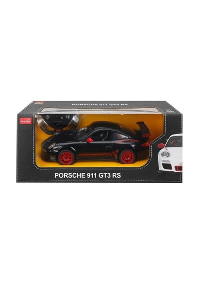1:14 Porsche Gt3 Rs Uzaktan Kumandalı Işıklı Araba 04406 Siyah Çok Renkli