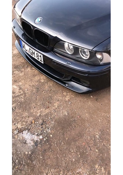 Bmw E39 Ön Ek - Bmw E39 Ön Lip - Plastik - Parlak Siyah