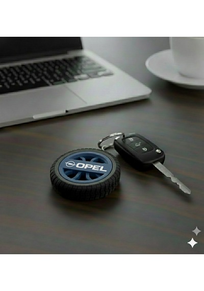 Audi Uyumlu Özel Tasarım Anahtarlık - Premium Hafif Ve Dayanıklı Mavi
