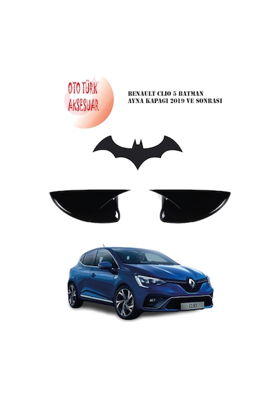 Renault Clio 5 Yarasa Batman Ayna Kapağı 2019 Ve Sonrası