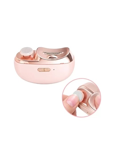 Sh Sunup Sn-38944 Şarjlı Tırnak Bakım Törpüleme Cihazı Pembe Rose Gold Najmaddin