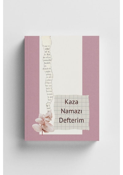 5 Yıllık Kaza Namazı Defterim - Pembe Çok Renkli