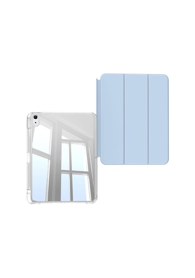 Apple Uyumlu iPad  Air 13 2024 Kılıf Magnetik Ayrılabilen Aihttgli Zore Sliding Tablet Kılıfı-siyah