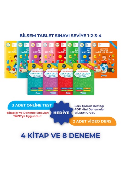 Bilsem Tablet Sınavı Seviye 1-2-3-4
