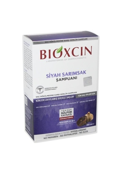 Bıoxcın Sampuan 300ml Siyah Sarimsakli Sac Dökülmesine Karsi