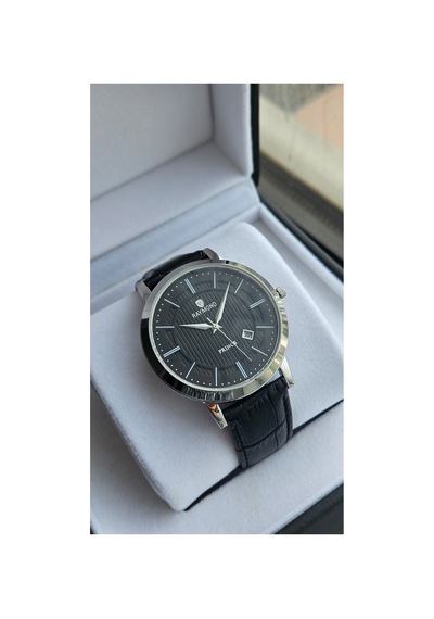 Rym-4735 Quartz Klasik Erkek Kol Saati - 2 Yıl Garanti Gümüş-siyah Çok Renkli