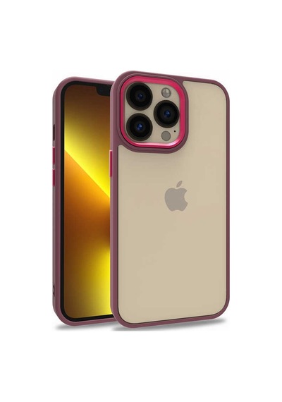 Apple Uyumlu iPhone 13 Pro Kılıf Kamera Korumalı Pastel Renkli Şık Silikon Kapak