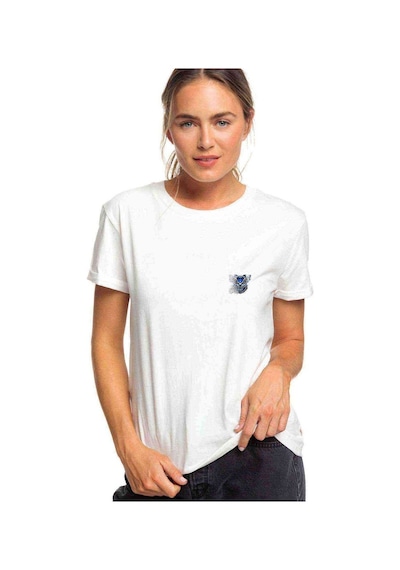 Hp Ravenclaw Crest Ravenclaw Logo Baskılı Beyaz Kadın Tshirt