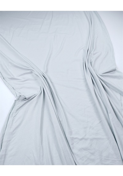 Pastel Mint Yeşili Renkte Yumuşak Ama Pamuk Pamuk Süprem Penye Kumaş Tişörtlük & Elbiselik En: 180cm-12395