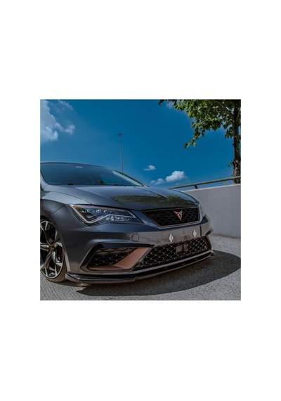 Seat Leon Fr 2017-2019 Ön Lip Ön Tampon Eki Piano Black Sportif Tasarım