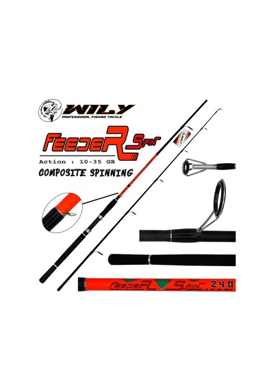 Wily Feeder Spin Kamış 240 CM 10 - 35 Gr