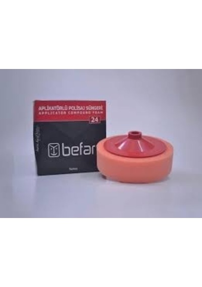 Befar 02402 Turuncu Vid. Pasta Süngeri 150mm