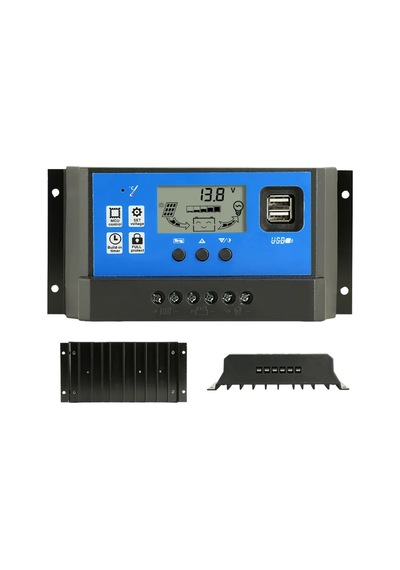 Unichrome 40A Pwm 12V-24V Solar Güneş Paneli Akü Şarj Kontrol Cihazı