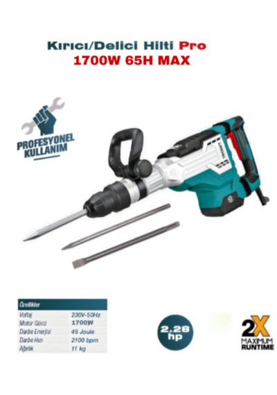 Tricraft 65H Kırıcı Hilti