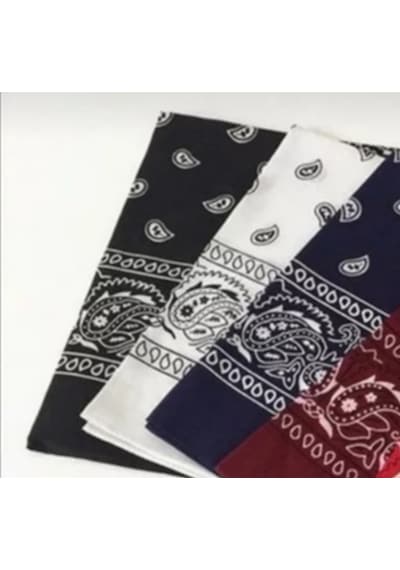 Kare Bandana Fular / %100 Pamuk