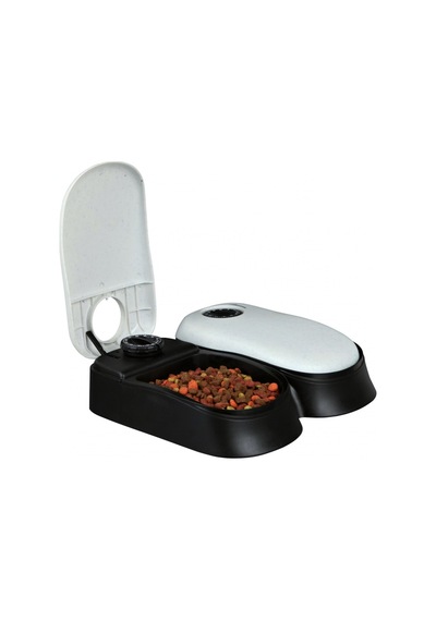 Trixie TX2 İki Öğünlük Zaman Ayarlı Otomatik Kedi Mama Kabı 2 x 300 ML